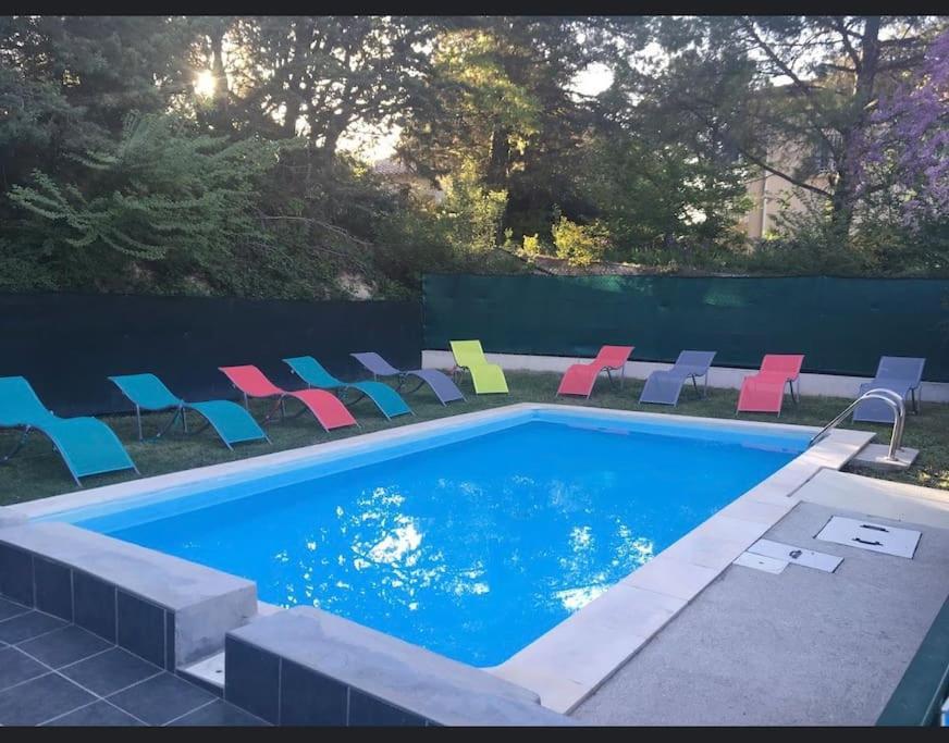 Charmant Studio Le Clos D'Aix Parking Prive Gratuit Et Piscine Aix-en-Provence Buitenkant foto